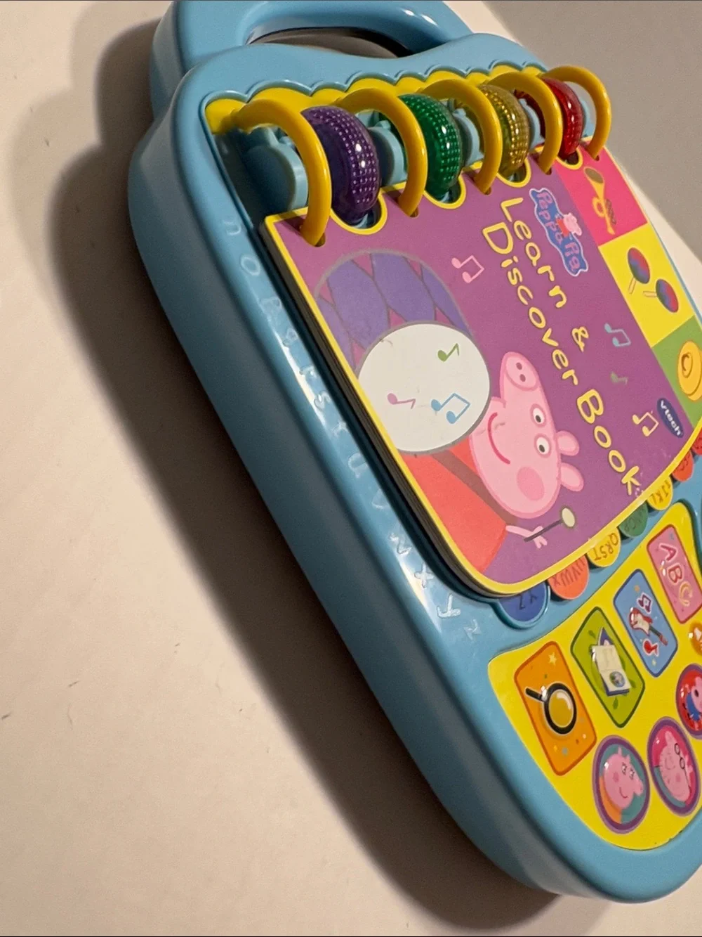 VTech Peppa Pig Learn and Discover Interactive Book